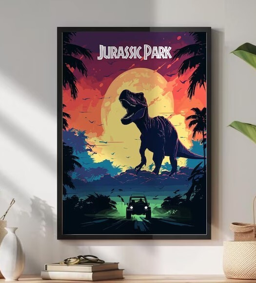 Jurassic Park Poster, Jurassic World, Jurassic Park Movie