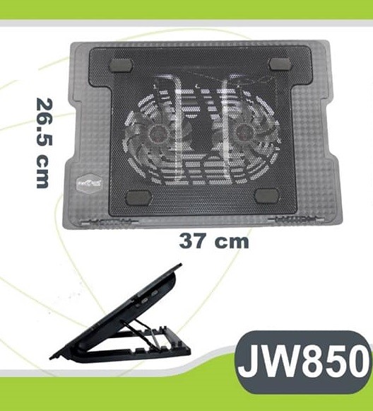 Base Stand Con Ventole Raffreddamento Pc Notebook Portatile TeKone Jw850 hsb