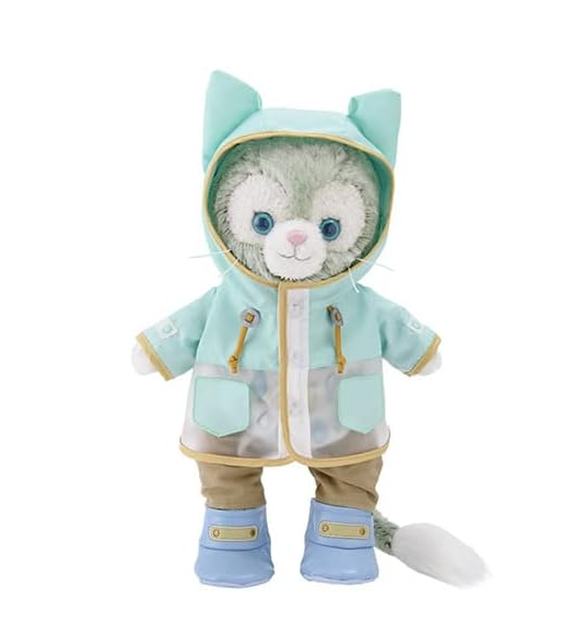 Даффи и его друзья в прекрасном костюме для дождливых дней в Токийском Диснейленде geratoni