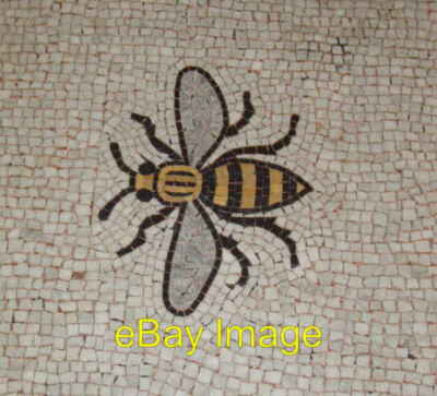 Photo 6x4 Bee mosaic in Manchester Town Hall floor This is on the first f c2009