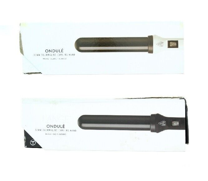 L'Ange Ondule Tourmaline Curling Wand, 32mm, Professional 6" Barrel, Loose Waves