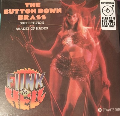 The Button Down Brass - Superstition / Shades Of Hades, 7'', (Vinyl)