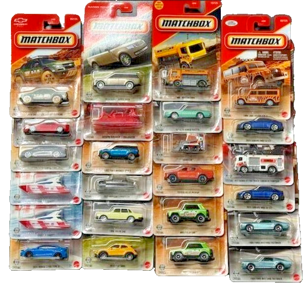 Matchbox 2026 Car Collection - Case A (Mix 1) 24 Cars (30782-993A