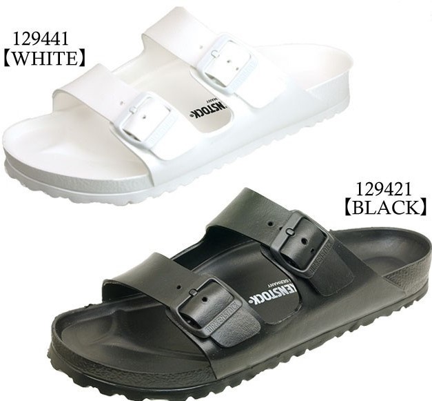 Birkenstock EVA Arizona Gizeh Madrid Black, white,.. in Birkenstock EVA Arizona Gizeh Madrid Black, white,.. in