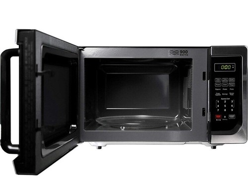 Farberware Microwave Oven Classic 0.9 Cu Ft 900 Watt Stainless Steel FMO09AHTBKC