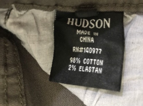 Hudson NEW Kids Girls Size 8 Forest Green Straight Leg Jean (y32)