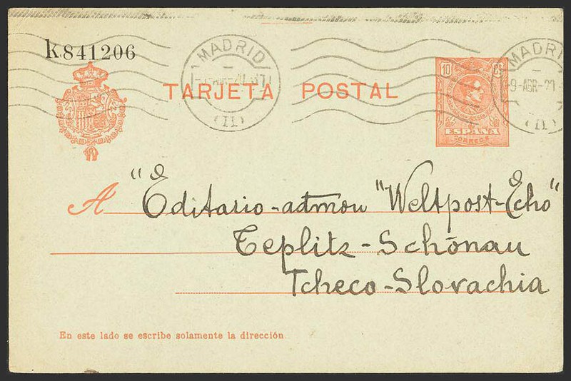 Madrid. Histoire Postal. Ep49. Madrid / (Ii) . Magnific