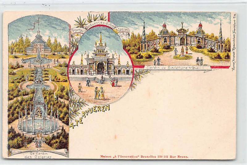 BelgiÃ« - Tervuren (Vl. Br.) Litho - Beeldentuin - Koloniale Tuin - Uitg. A L'Nno