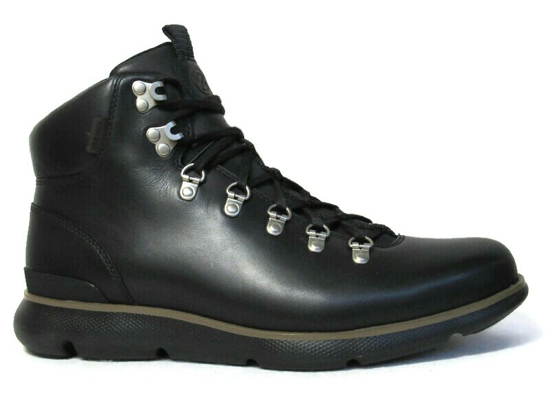 

COLE HAAN ZERØGRAND OMNI HIKER WP Мужские кожаные непромокаемые ботинки размер 9,5 #C35584, Черный, 35584