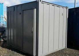 image for FD Containers 10ft x 10ft Portable Cabin Portable Office Site Office Shipping Container