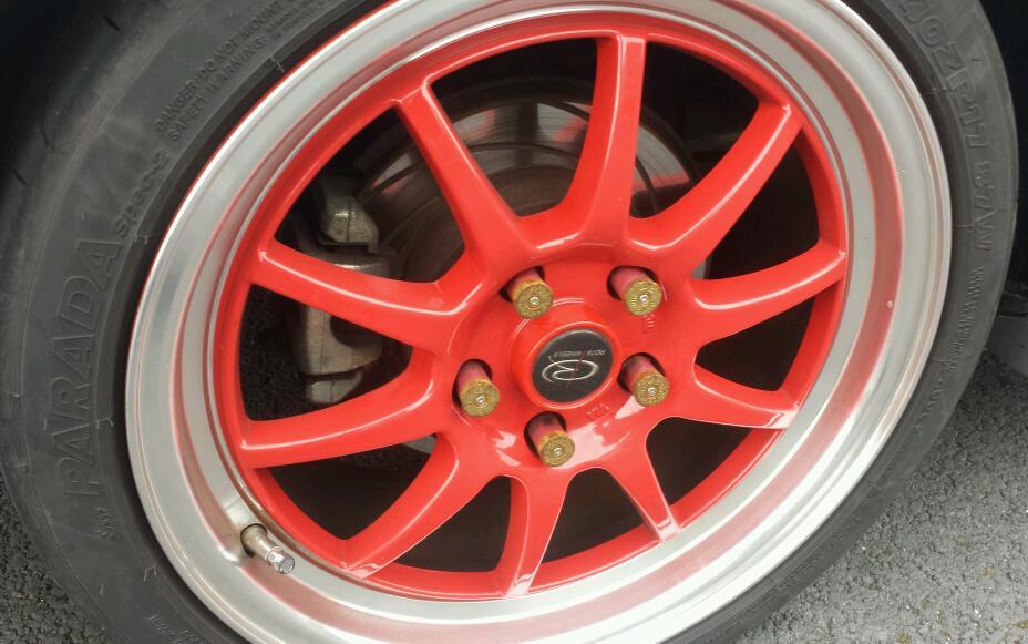Rota GT3 in red. (5x114.3) | EK9.org JDM EK9 Honda Civic Type R Forum