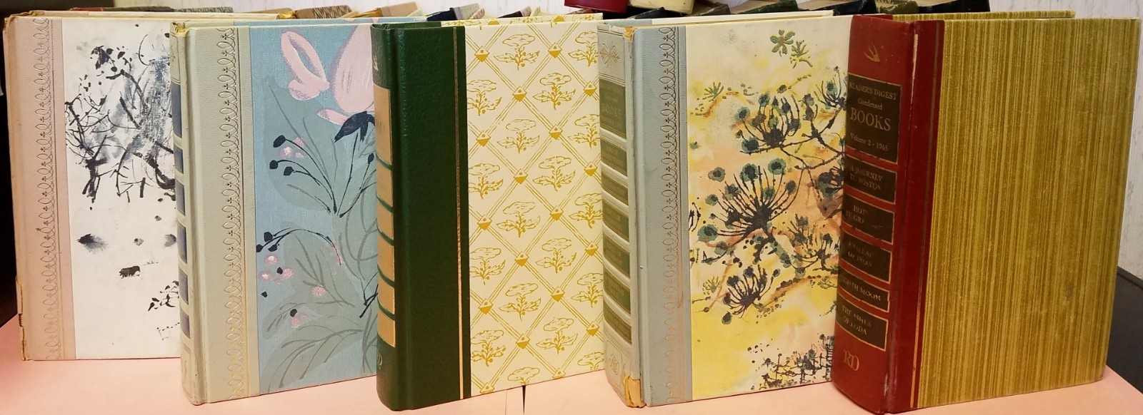 Reader's Digest Condensed Hardcover Books ('60-'78) Lot of 21 - Beautiful Decor