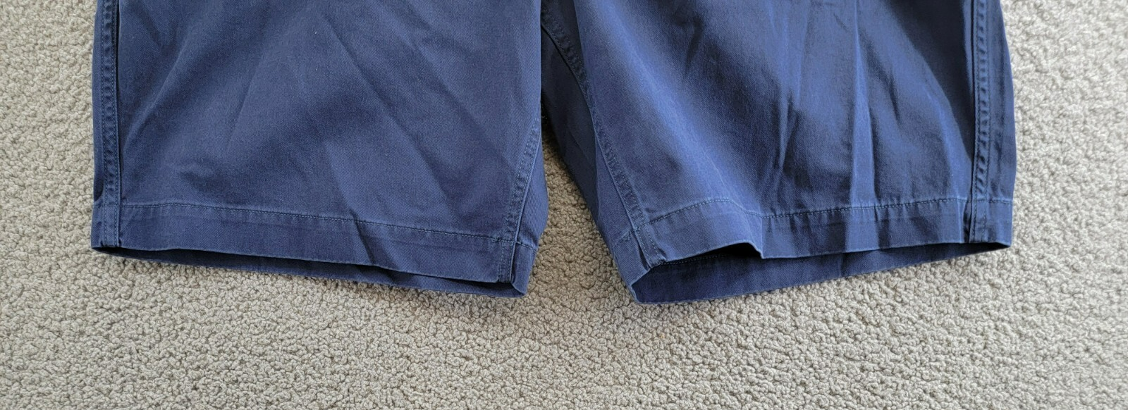 Polo Ralph Lauren Big & Tall Classic-Fit Chino Shorts Men's 42T Navy Button Zip - Picture 4 of 18
