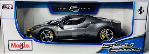 1/18 マイストMaisto Ferrari 296 GTB Amazon.com: Maisto 1:18 Race & Play Ferrari 296 GTB Assetto