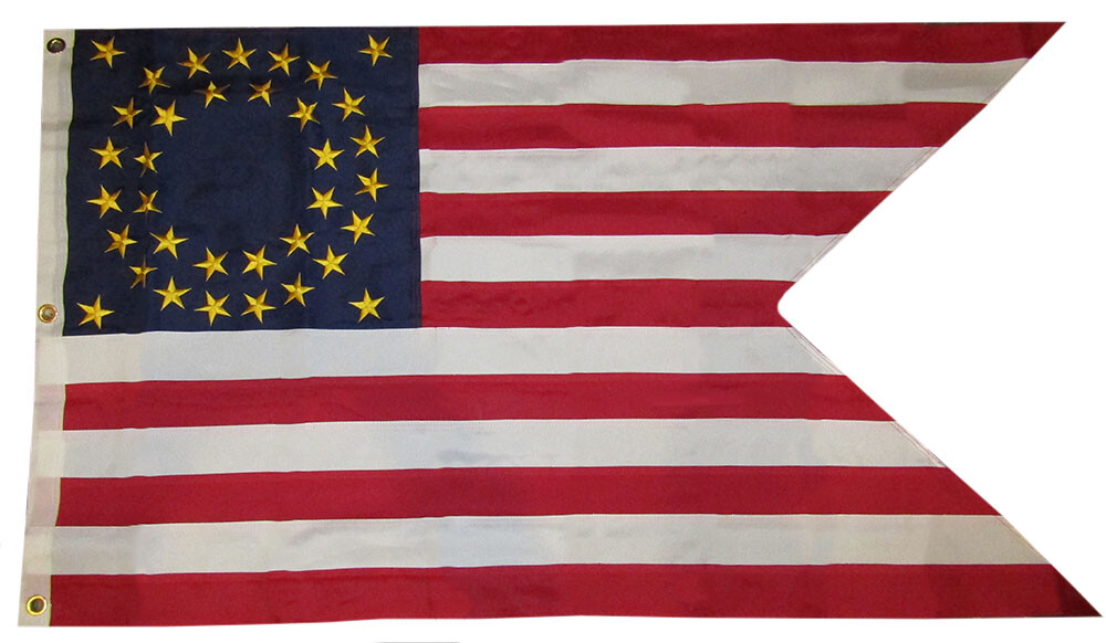 3x5 Embroidered Union Cavalry Guidon 600D 2 Ply Premium Quality Nylon Flag 3'x5'