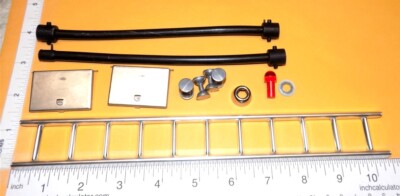 Tonka Pumper Fire Kit Replacement Toy Parts Set Ladder, Hoses, Flasher TKP-106a
