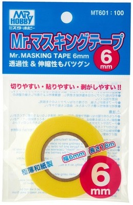 Hobby/Gunze	MT601	 Mr. Masking Tape (6mm)
