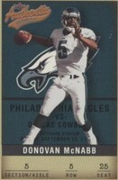 2002 Fleer Authentix Donovan McNabb #5