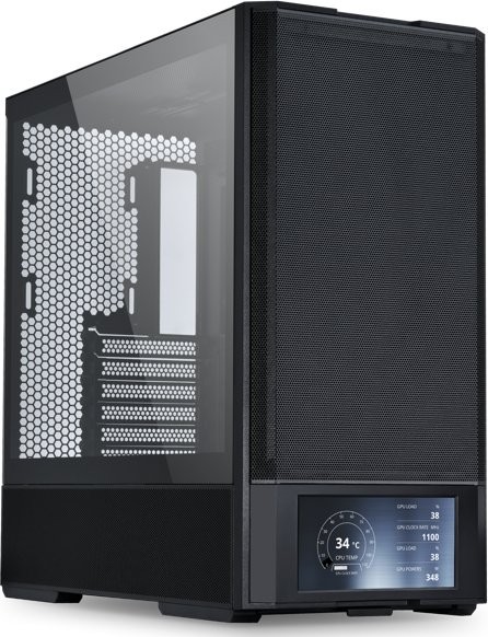 Lian Li LANCOOL 207 Digital PC-Gehäuse, Midi-Tower, ATX, Tempered Glass - schwar
