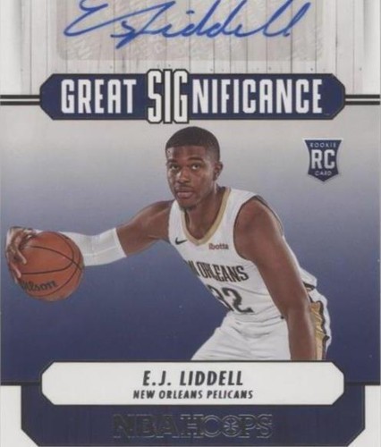 2022-23 Panini NBA Hoops - E.J. Liddell #GS-EJL