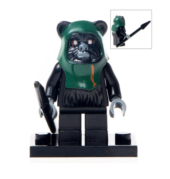 Ewok Figure lot (6 figure set)