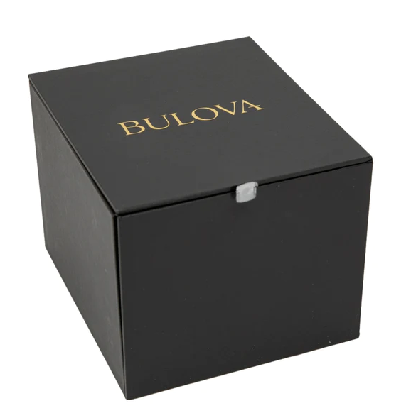 Pre-owned Bulova Precisionist 98b270 Men's Chronograph 262 Khz Stainless Steel Watch