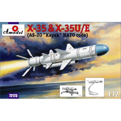 Amodel 72173 model kit 1:72 Kh-35&Kh-35U/E (AS-20 Kayak) Soviet guided missile