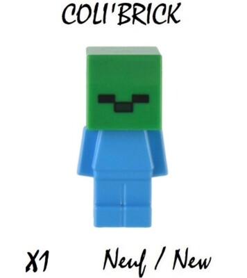Lego min127 Minifig figurine Minecraft - Baby Zombie - New Neuf