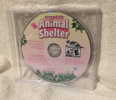 Happy Tails Animal Shelter PC CDROM Software Game Viva Media 2009 Disk only