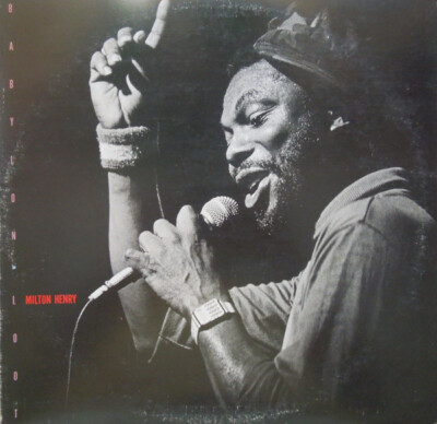 その他 LP Milton Henry Babylon Loot TRR002 Tachyon Records /00260 LP MILTON HENRY Babylon Loot TRR002 Tachyon Records JAPAN