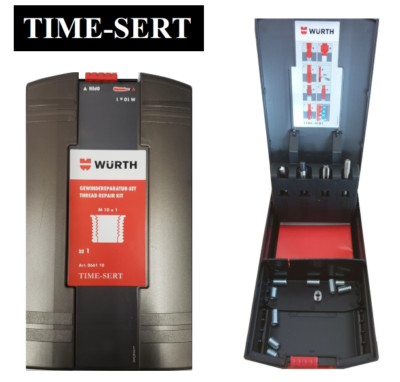 Wurth TIME SERT  Kit M10 x 1.5 Thread Repair System Inc Tap Drill Bore + Inserts