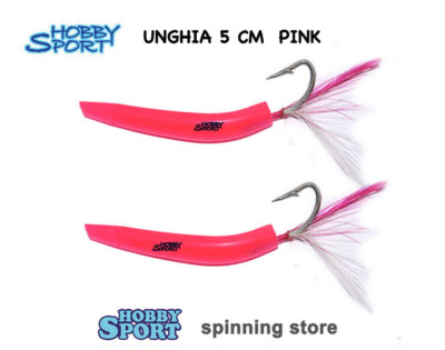 UNGHIA  5 CM  COL. PINK  8710203 ARTIFICIALE PICCOLA TRAINA  MARCA TEIKO