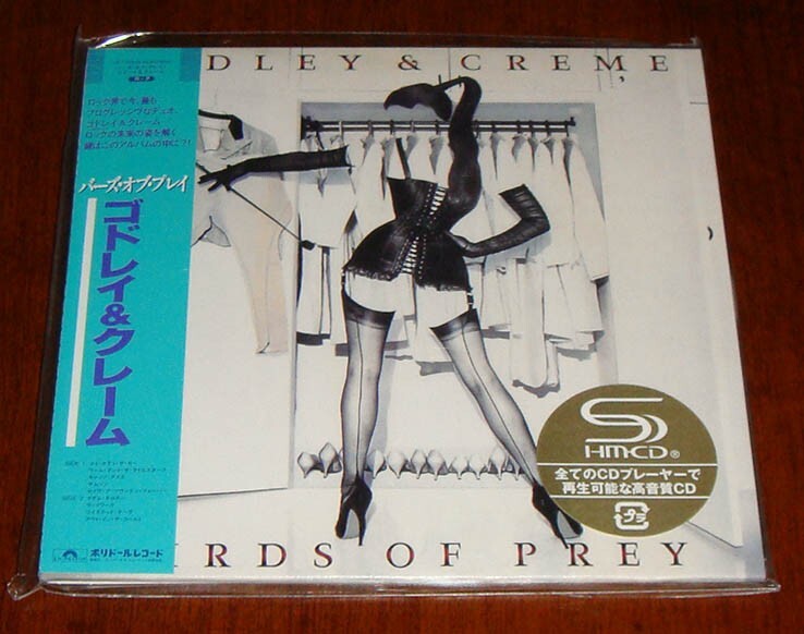 Japan SS MINI-LP SHM-CD Godley & Creme Birds of Prey +5 LTD