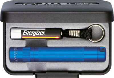 Mag-Lite Solitaire Single AAA Cell Blue. Only 3 1/4'' long. Aircraft grade alumin