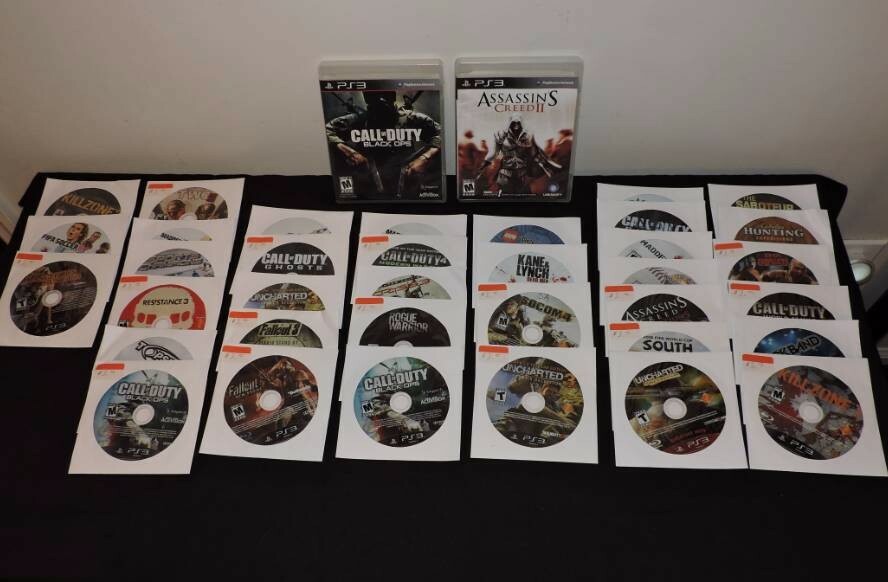 500 Plus Video Game Lot Xbox 1 Ps4 Ps3 See Description for Breakdown