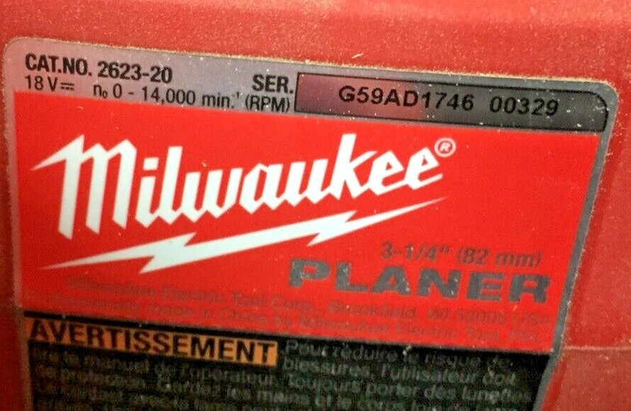 Milwaukee 2633-20 3-1/4