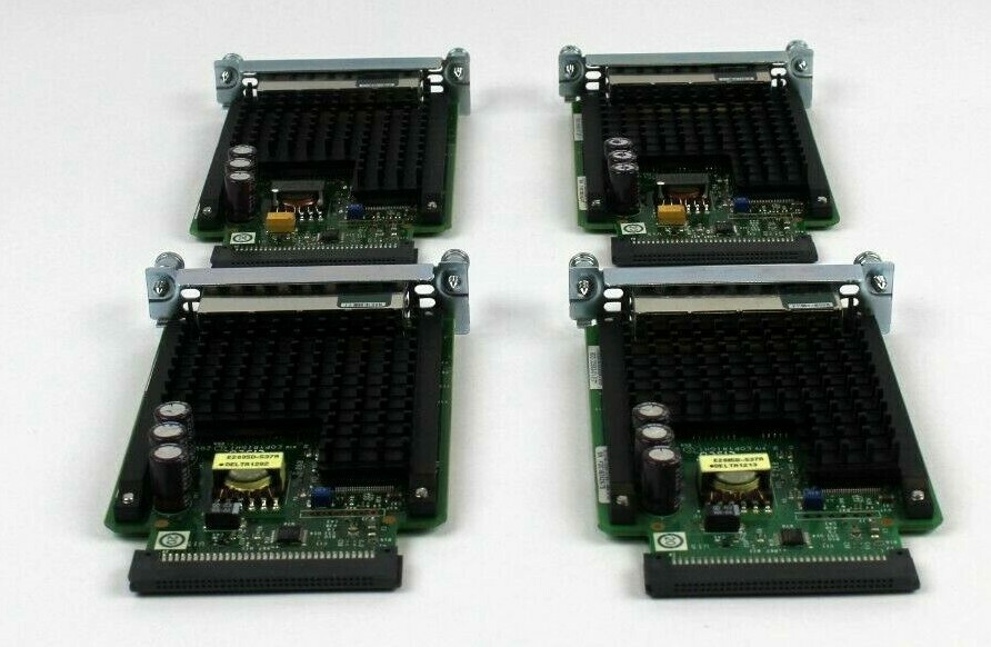Cisco VIC3-4FXS/DID 4-Port Voice-Fax Interface Card (Lot of 4)