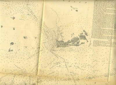 Key West Harbor & Approaches Florida Coast Survey Map 1851 Preliminary Chart