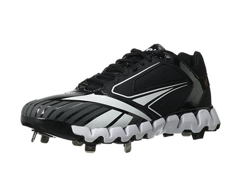 

16 Мужские бейсбольные кроссовки Reebok Zig Cooperstown 2.0 Low M с металлическими бутсами V54975, Черный, Zig Cooperstown 2.0