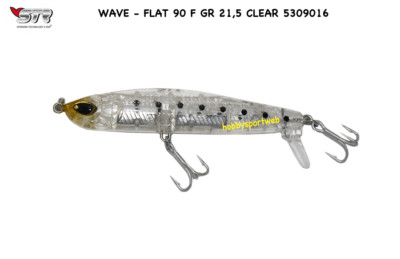 WAVE FLAP 90 F STR GR 21,5 COLORE CLEAR NO FLA-PEN SPINNING SPIGOLA MARE