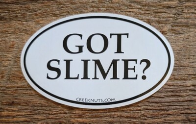 GOT SLIME? Fishing Bumper Stickers MUSKY MUSKIE 5'' x 3'' decals fly fishing rods