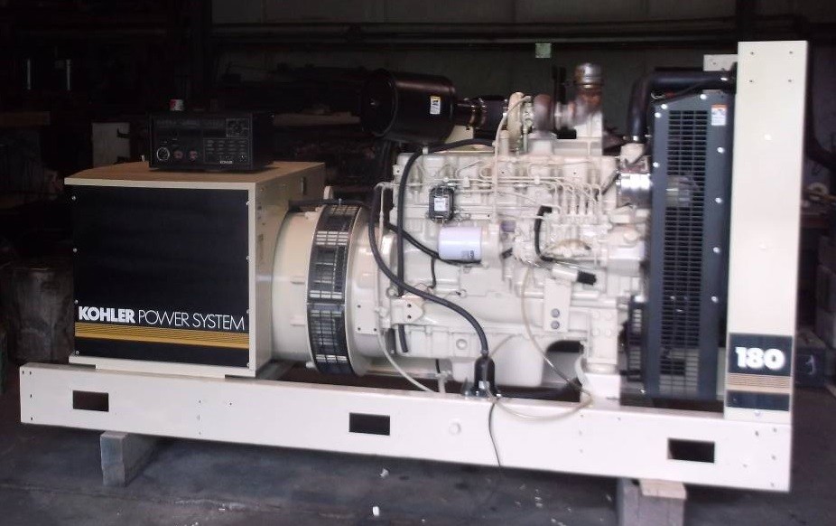 Kohler 180 KW Diesel Generator Set w/1428 Hours