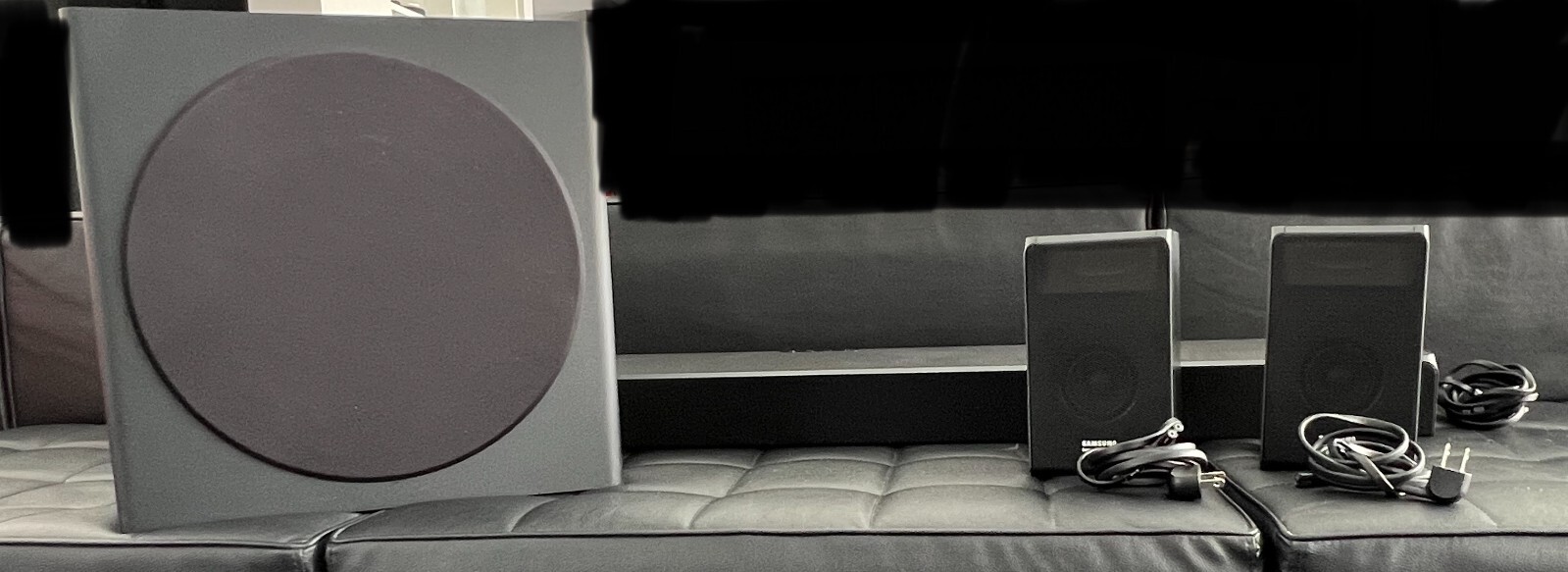 スピーカー・ウーファー Samsung Harman Kardon Hw-q90r Amazon.com: SAMSUNG Harman Kardon 7.1.4 Dolby Atmos Soundbar