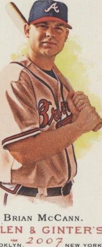 2007 Topps Allen & Ginter's - Brian McCann #141