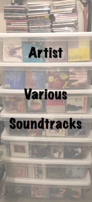 Alphabetized CDs - Flat $5.00  Shipped- Various - Soundtrack CDs