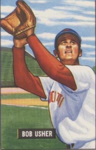 1986 C.C.C. 1951 Bowman Reprints - Bob Usher #286