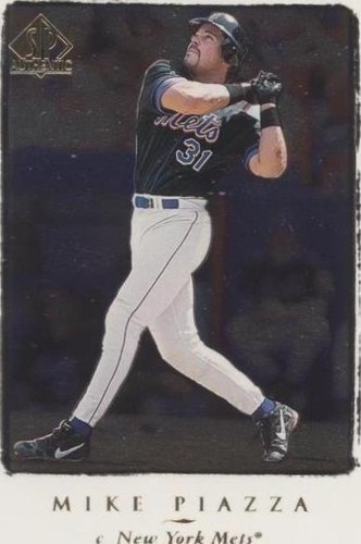 1998 SP Authentic - Mike Piazza #95
