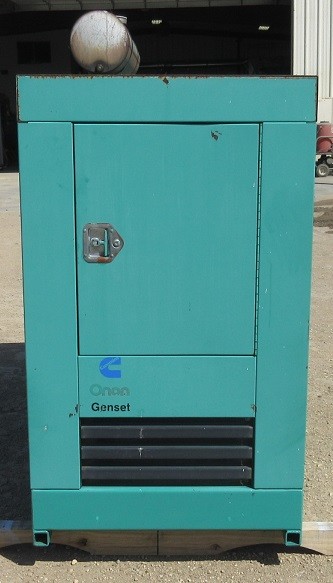 75 kw Onan / Ford Natural Gas or Propane Generator / Genset - Load Bank Tested