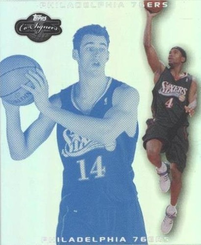 2007-08 Topps Co-Signers - Jason Smith/Derrick Byars #56