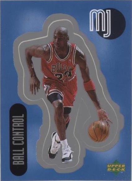 1998-99 Upper Deck Michael Jordan MJ Sticker Collection - Michael Jordan #SU28
